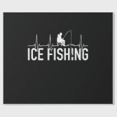 フィッシャー魚釣り心拍 ラッピングペーパー (フラット)