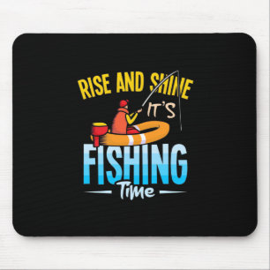 フィッシャー魚釣り時間 マウスパッド