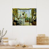 フィッシャー – アフタヌーンティー ポスター (キッチン)