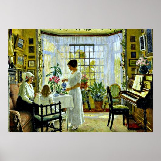 フィッシャー – アフタヌーンティー ポスター (正面)