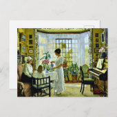 フィッシャー – アフタヌーンティー ポストカード (正面/裏面)