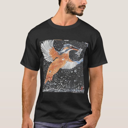 フィッシャー、キングフィッシャー Tシャツ (正面)