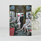 フィッシャー – コペンハーゲントラム カード (スタンド正面)