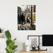 フィッシャー – トラムストップで ポスター (ホームオフィス)