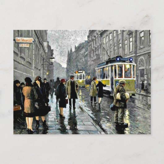 フィッシャー – Bredgade,コペンハーゲン ポストカード (正面)