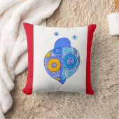 フィッシャーCotton王の装飾用クッション クッション (ブランケット)