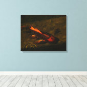 フィッシュだ！ キャンバスプリント (インサイチュ (ウッドフロア))