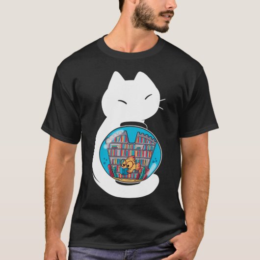 フィッシュのあったかライブラリー Tシャツ (正面)