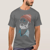 フィッシュのジッソウ Tシャツ (正面)