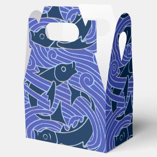 フィッシュはっきりしたスイミング海ブルー魚釣り フェイバーボックス (オープン)