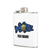 フィッシュアイダホ フラスク (左)