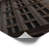 フィッシュアイ建物、ボストン、米国 ポスター (角)