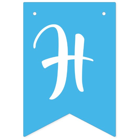 フィッシュアクアリウムハッピーバースデーバンティングバナー バンティングフラッグ (第2の旗)