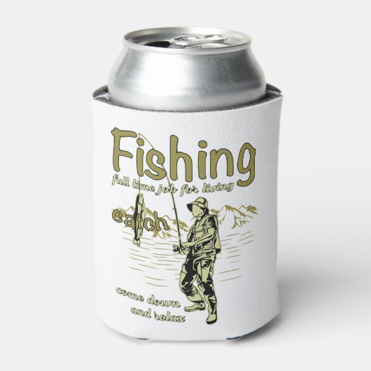 フィッシュアットザーズ魚釣り 缶クーラー (缶正面)