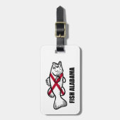 フィッシュアラバマ ラゲッジタグ (正面縦)