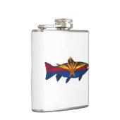 フィッシュアリゾナ州旗マス フラスク (右)