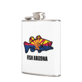 フィッシュアリゾナ フラスク (左)