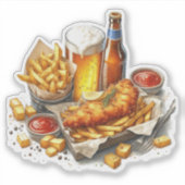 フィッシュアンドチップス シール (正面)