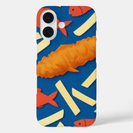 フィッシュアンドチップス iPhone 16ケース