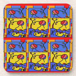 フィッシュアートモダン画像 コースター