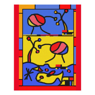フィッシュアートモダン画像 フォトプリント