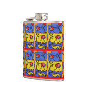 フィッシュアートモダン画像 フラスク (左)