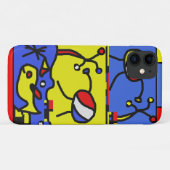 フィッシュアートモダン画像 Case-Mate iPhoneケース (裏面(横))
