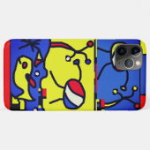 フィッシュアートモダン画像 Case-Mate iPhoneケース (裏面(横))