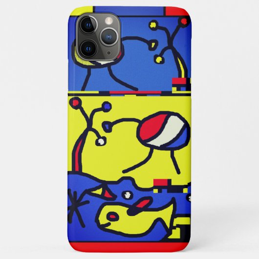 フィッシュアートモダン画像 Case-Mate iPhoneケース (裏面)