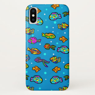 フィッシュアート iPhone X ケース
