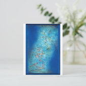 フィッシュイメージ – Paul Klee ポストカード (スタンド正面)