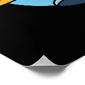 フィッシュインおもしろいチップズフードパンダークBG ポスター (角)