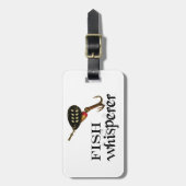 フィッシュウィスパー魚釣りルアー ラゲッジタグ (正面縦)