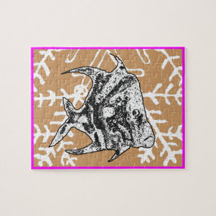 フィッシュエンジェル905 jGibney The MUSEUM Zazzle Gives ジグソーパズル