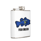 フィッシュオレゴン フラスク (右)