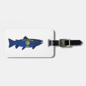 フィッシュオレゴン・マス ラゲッジタグ (正面横)