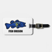 フィッシュオレゴン ラゲッジタグ (正面横)