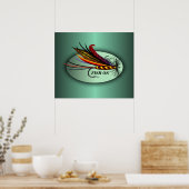 フィッシュオン ポスター (キッチン)