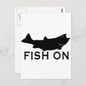 フィッシュオン ポストカード (正面/裏面)