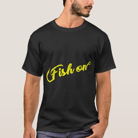 フィッシュオン Tシャツ (正面)