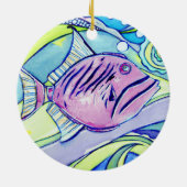 フィッシュオーナメント セラミックオーナメント (裏面)