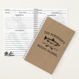 フィッシュオールズファミリーレイクハウスクラフフェイクトレシピ ノートブック