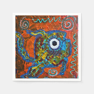 フィッシュカクテルナプキン スタンダードカクテルナプキン