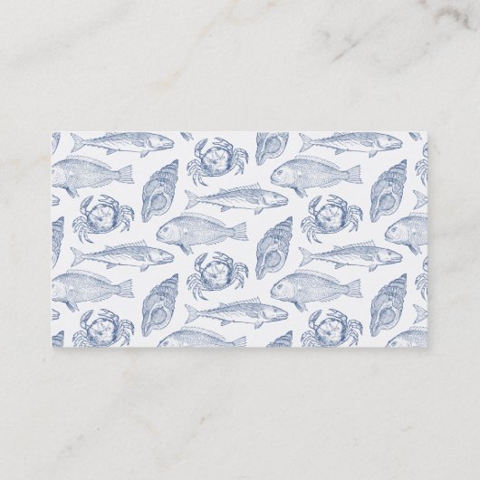 フィッシュカニアンドシーシェルズコースタルリゾート 名刺 (裏面)