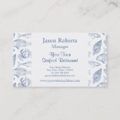 フィッシュカニアンドシーシェルズコースタルリゾート 名刺 (正面)