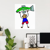 フィッシュキッド ポスター (ホームオフィス)