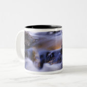 フィッシュクリーク滝ズニアスチームボート春コロラド ツートーンマグカップ (正面左)