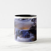 フィッシュクリーク滝ズニアスチームボート春コロラド ツートーンマグカップ (中央)