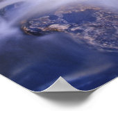 フィッシュクリーク秋ズニアスティームボート春コロラド ポスター (角)