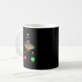 フィッシュコーリング リマインド メッセージ 拒否 受話 電話 コーヒーマグカップ (正面左)